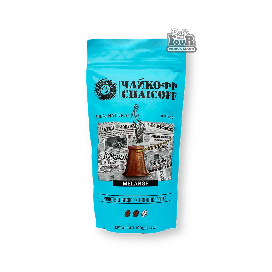 Ground coffee Chaikoff Melange 100g
